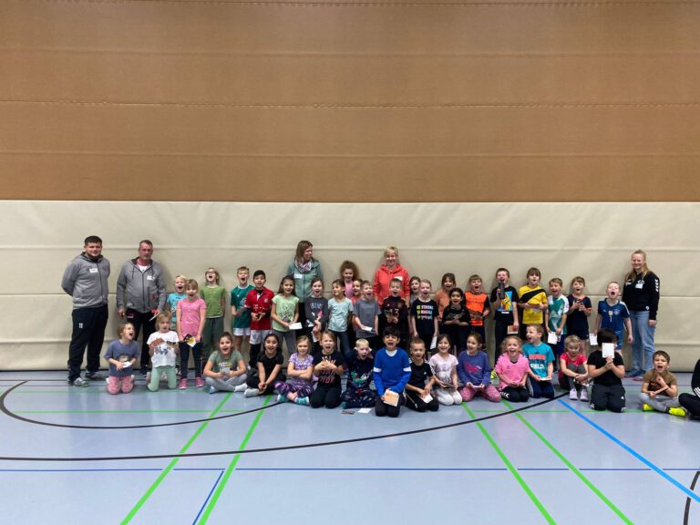 Handball Aktionstag mit der Grundschule